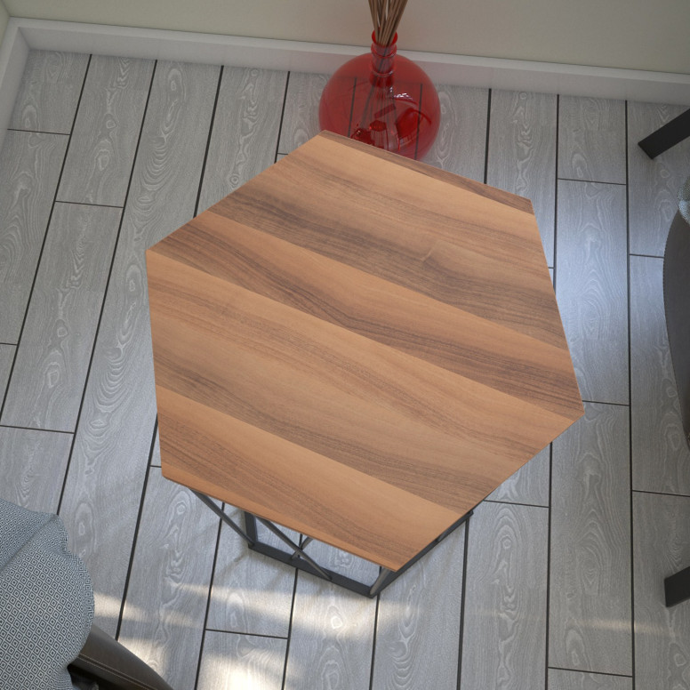 Masuta de Cafea Model Clarissa, 40x35x62 cm, Nuc Masuta de Cafea Model Clarissa, 40x35x62 cm, Nuc