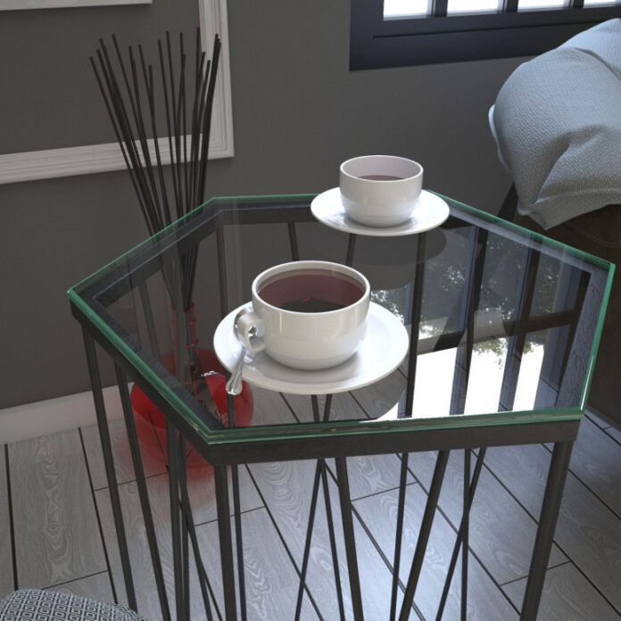 Masuta de Cafea Model Clarissa, 40x35x62 cm, Transparent, Blat Sticla securizata Masuta de Cafea Model Clarissa, 40x35x62 cm, Transparent, Blat Sticla securizata