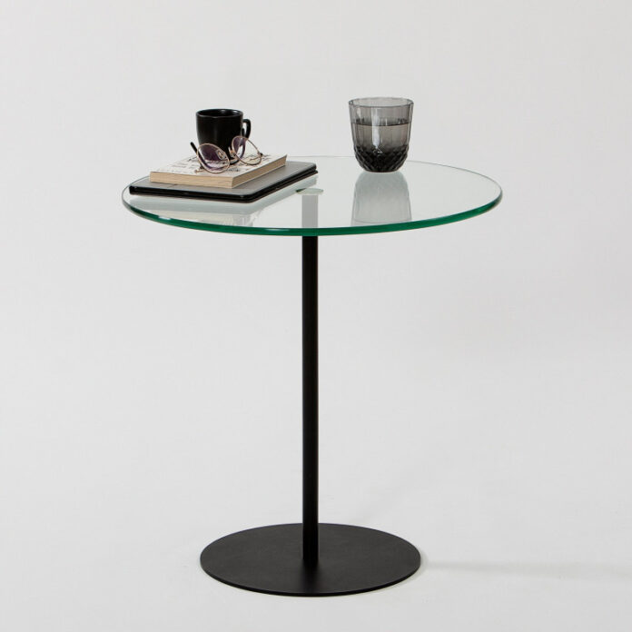 Masuta de Cafea Model Cleo, 50X50X50 cm, Negru, Blat Sticla securizata Masuta de Cafea Model Cleo, 50X50X50 cm, Negru, Blat Sticla securizata