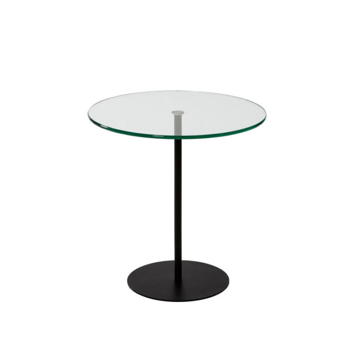 Masuta de Cafea Model Cleo, 50X50X50 cm, Negru, Blat Sticla securizata Masuta de Cafea Model Cleo, 50X50X50 cm, Negru, Blat Sticla securizata