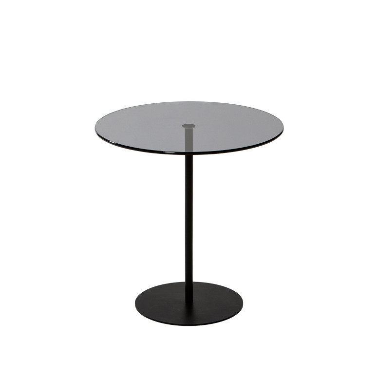 Masuta de Cafea Model Cleo, 50X50X50 cm, Negru/Gri inchis, Blat Sticla securizata Masuta de Cafea Model Cleo, 50X50X50 cm, Negru/Gri inchis, Blat Sticla securizata