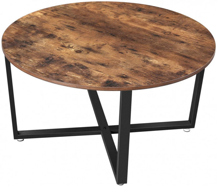 Masuta de Cafea Model Grace, 88x88x47 cm, Vintage / Maro Închis Masuta de Cafea Model Grace, 88x88x47 cm, Vintage / Maro Închis