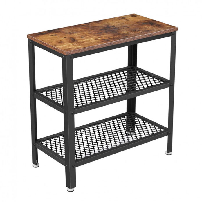 Masuta de Cafea Model Kehlani, 60x30x60 cm, Maro Rustic Masuta de Cafea Model Kehlani, 60x30x60 cm, Maro Rustic