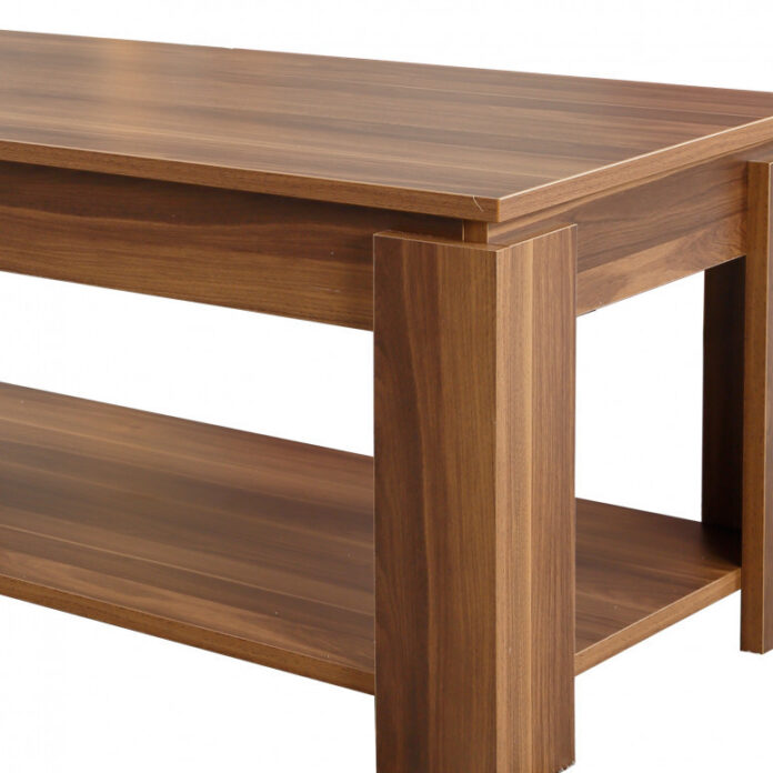 Masuta de Cafea Model May, 104x56x47 cm, Nuc Masuta de Cafea Model May, 104x56x47 cm, Nuc