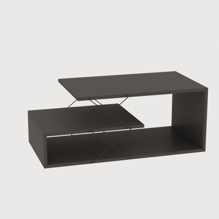 Masuta de Cafea Model McKay, 100x50x40 cm, Antracit Masuta de Cafea Model McKay, 100x50x40 cm, Antracit