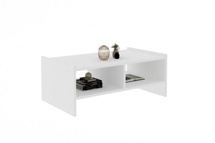Masuta de Cafea Model Prince, 90x50x35 cm, Alb Masuta de Cafea Model Prince, 90x50x35 cm, Alb