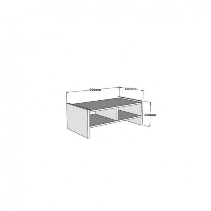 Masuta de Cafea Model Scott, 90x50x35 cm, Nuc Masuta de Cafea Model Scott, 90x50x35 cm, Nuc