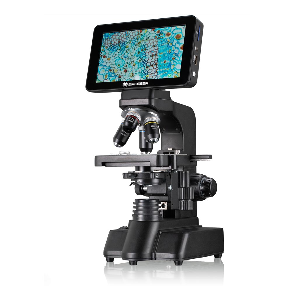 Microscop digital cu ecran LCD 16 MP Bresser Researcher 5702100 Microscop digital cu ecran LCD 16 MP Bresser Researcher 5702100