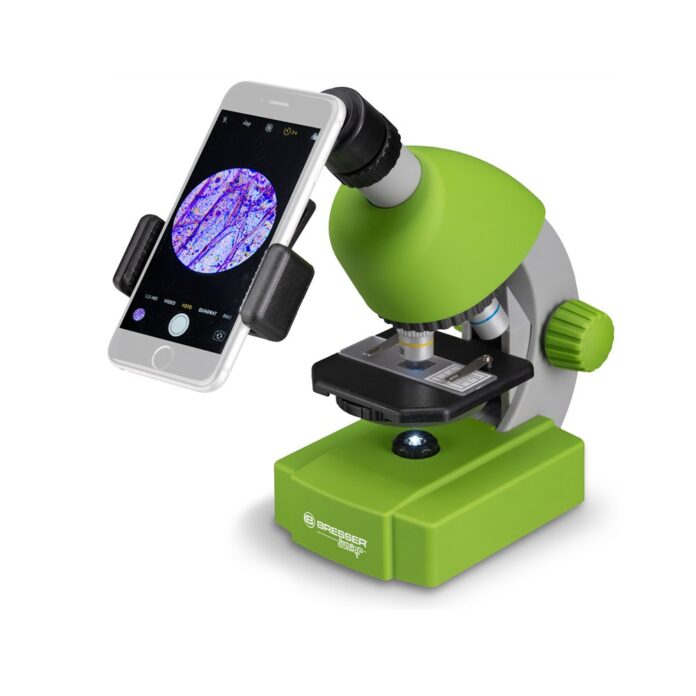 Microscop optic Bresser Junior 40x-640x mov Microscop optic Bresser Junior 40x-640x mov