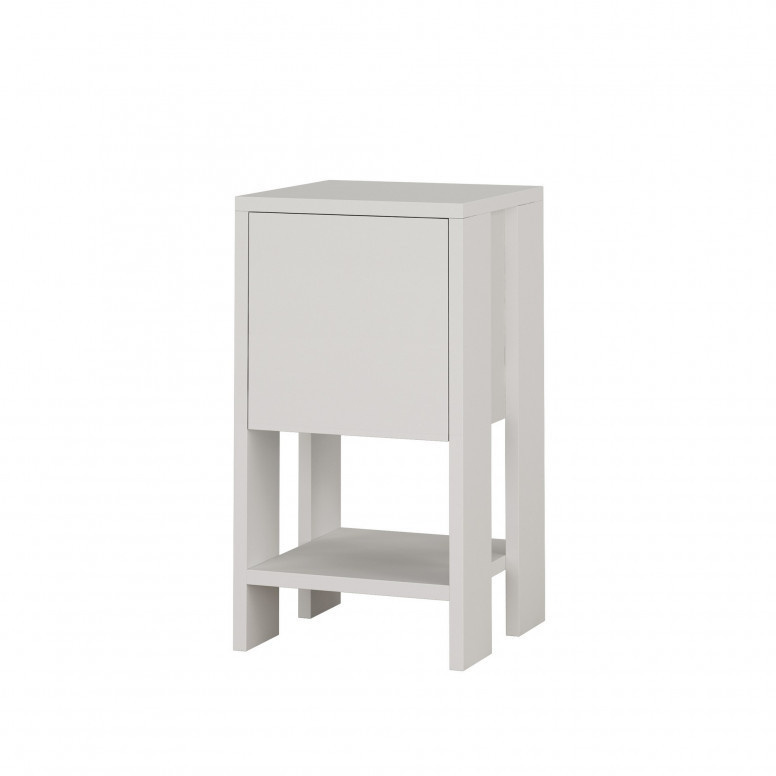 Noptiera Model Duke, Alb, 30X30X55cm Noptiera Model Duke, Alb, 30X30X55cm