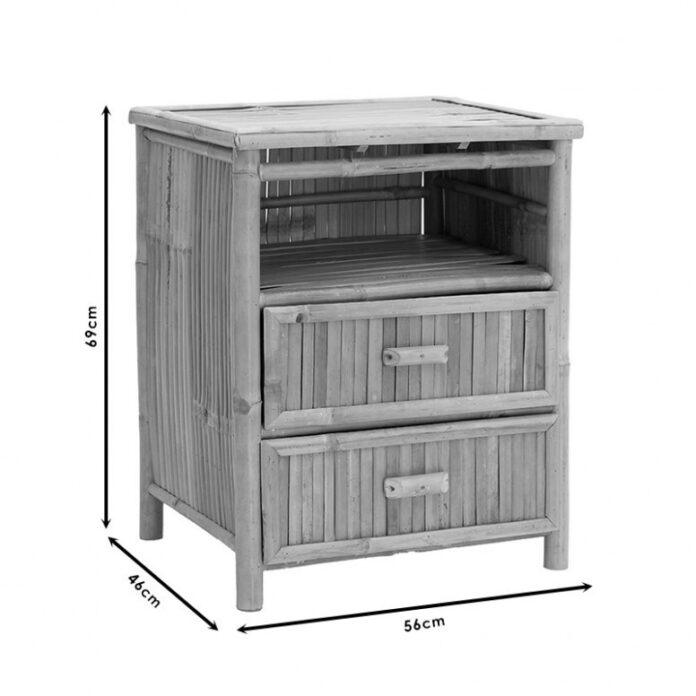 Noptiera Model Mullen, Natural, 56x46x69cm Noptiera Model Mullen, Natural, 56x46x69cm