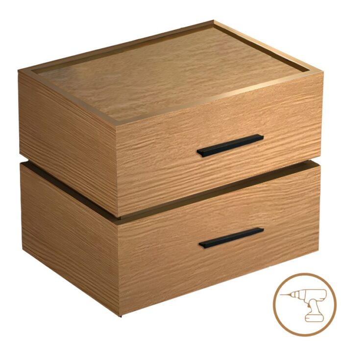Noptiera Model Sonlen, Stejar, 60x40x44.5 cm Noptiera Model Sonlen, Stejar, 60x40x44.5 cm