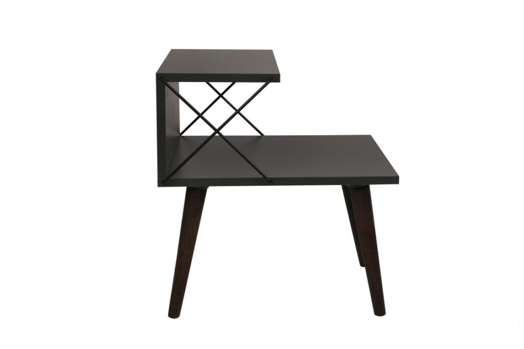 Noptiera Model Vance, Antracit, 50x40x55cm Noptiera Model Vance, Antracit, 50x40x55cm