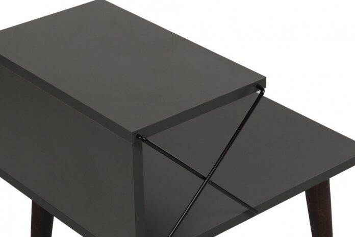 Noptiera Model Vance, Antracit, 50x40x55cm Noptiera Model Vance, Antracit, 50x40x55cm