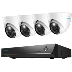 Sistem supraveghere IP exterior Reolink NVS8-12MB4, 4 camere, 12 MP, IR 30 m, 2.8 mm, microfon, HDD 2 TB Sistem supraveghere IP exterior Reolink NVS8-12MB4, 4 camere, 12 MP, IR 30 m, 2.8 mm, microfon, HDD 2 TB
