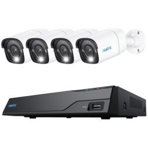 Sistem supraveghere IP exterior Reolink NVS8-8MB4, 4 camere, 4K, IR 30 m, 4 mm, microfon, HDD 2TB Sistem supraveghere IP exterior Reolink NVS8-8MB4, 4 camere, 4K, IR 30 m, 4 mm, microfon, HDD 2TB
