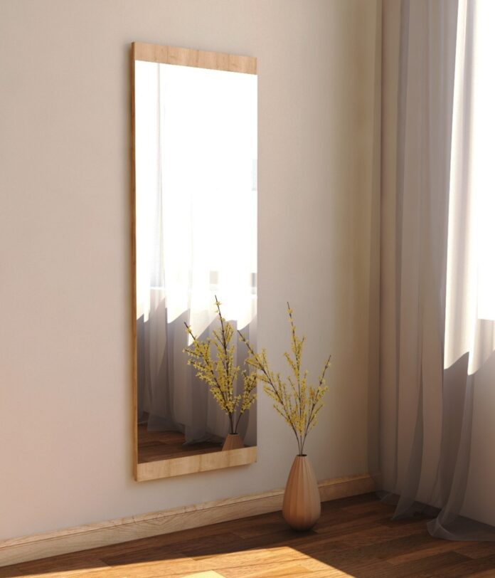 Oglindă de perete Azus Natural 40x120x2.2 cm Oglindă de perete Azus Natural 40x120x2.2 cm