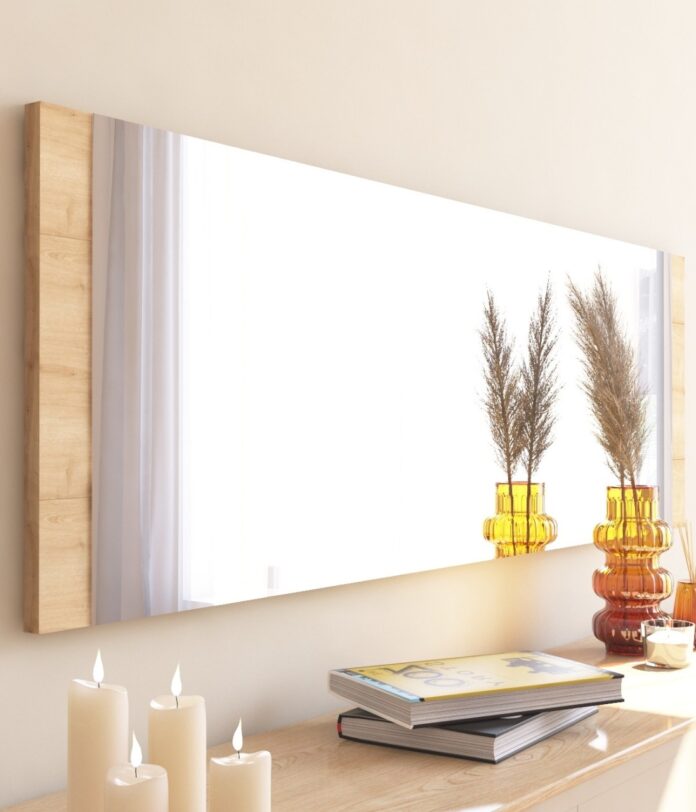 Oglindă de perete Azus Natural 40x120x2.2 cm Oglindă de perete Azus Natural 40x120x2.2 cm