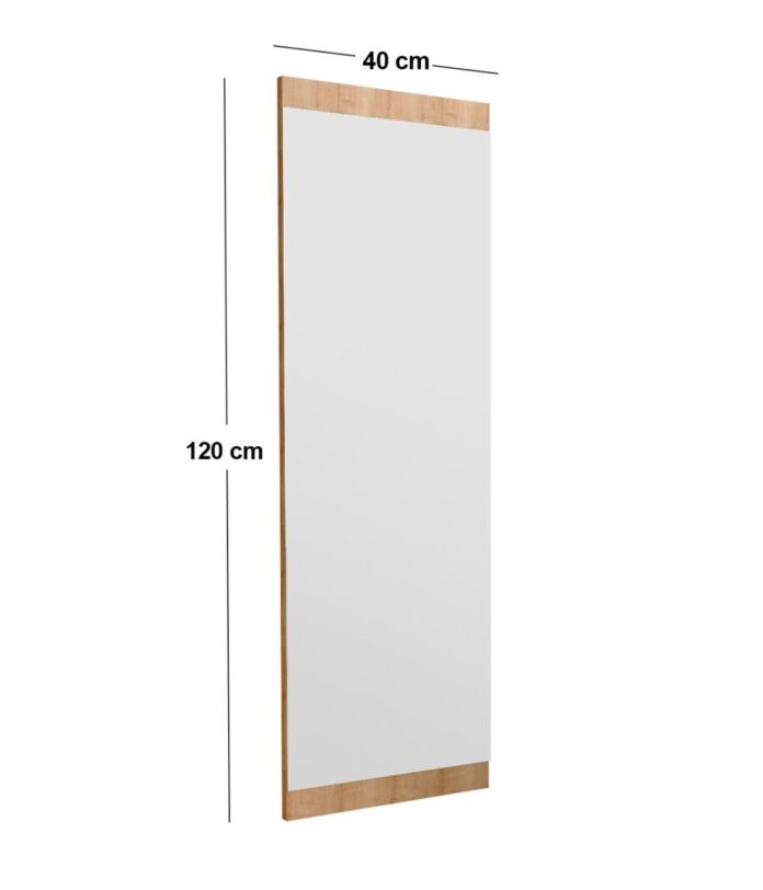 Oglindă de perete Azus Natural 40x120x2.2 cm Oglindă de perete Azus Natural 40x120x2.2 cm