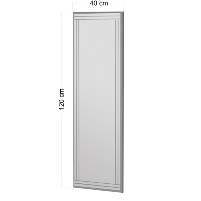 Oglindă de perete Buhem Alb 40x120x2.2 cm Oglindă de perete Buhem Alb 40x120x2.2 cm