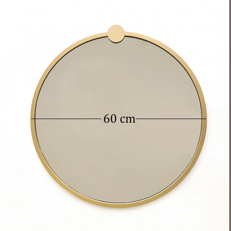 Oglinda GoldMetalÇerçeveYuvarlakAynaA708 Gold Oglinda GoldMetalÇerçeveYuvarlakAynaA708 Gold