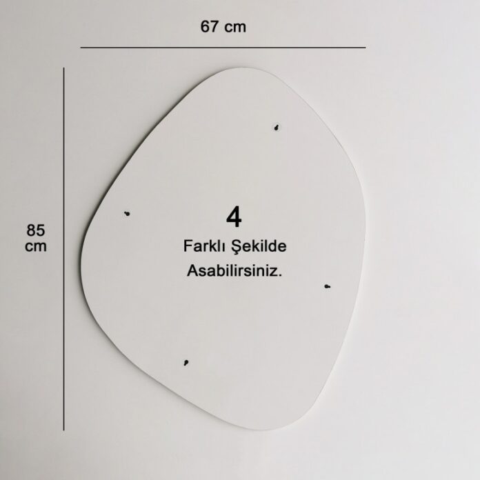 Oglinda SohoAyna85x67cm Negru Oglinda SohoAyna85x67cm Negru