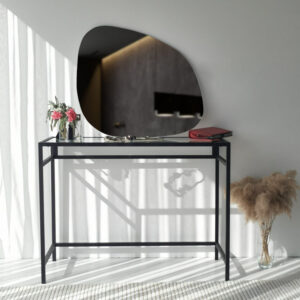 Oglinda SohoAyna85x67cm Negru Oglinda SohoAyna85x67cm Negru