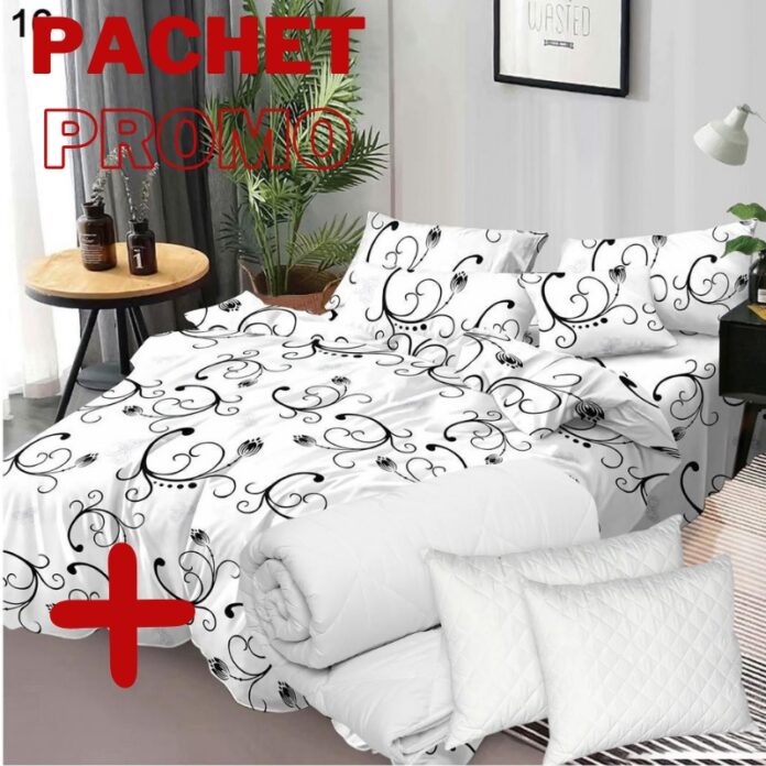 Pachet Lenjerie + Pilota + Perne Omera 6 Piese (Finet) Pachet Lenjerie + Pilota + Perne Omera 6 Piese (Finet)