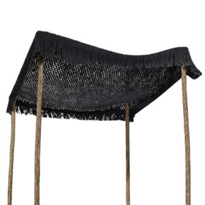 Parasolar Roof macrame negru 4x4m Parasolar Roof macrame negru 4x4m