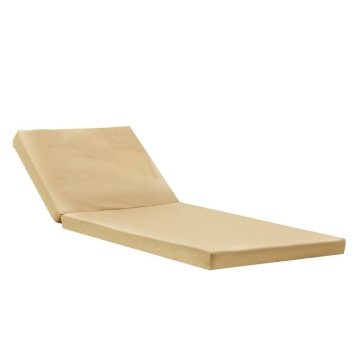 Perna penrtu sezlong, Model Sadie, culoare bej, textil, 65x185x7 cm Perna penrtu sezlong, Model Sadie, culoare bej, textil, 65x185x7 cm