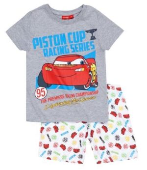 pijama-gri-cu-maneca-scurta-cars1867