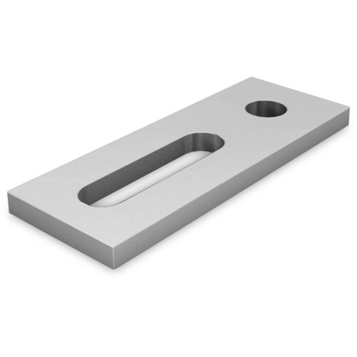 Placa adaptoare aluminiu K2 System 2002544, M10, 40 mm x 90 mm Placa adaptoare aluminiu K2 System 2002544, M10, 40 mm x 90 mm