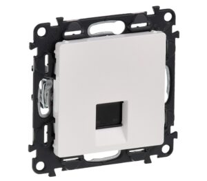 Priza date RJ45 CAT 6 Legrand, incastrata, alba Priza date RJ45 CAT 6 Legrand, incastrata, alba