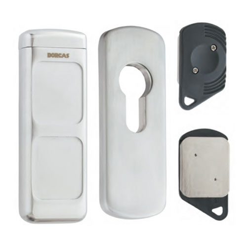 Protectie magnetica pentru cilindru DORCAS-MG-100, inox, 2 chei Protectie magnetica pentru cilindru DORCAS-MG-100, inox, 2 chei