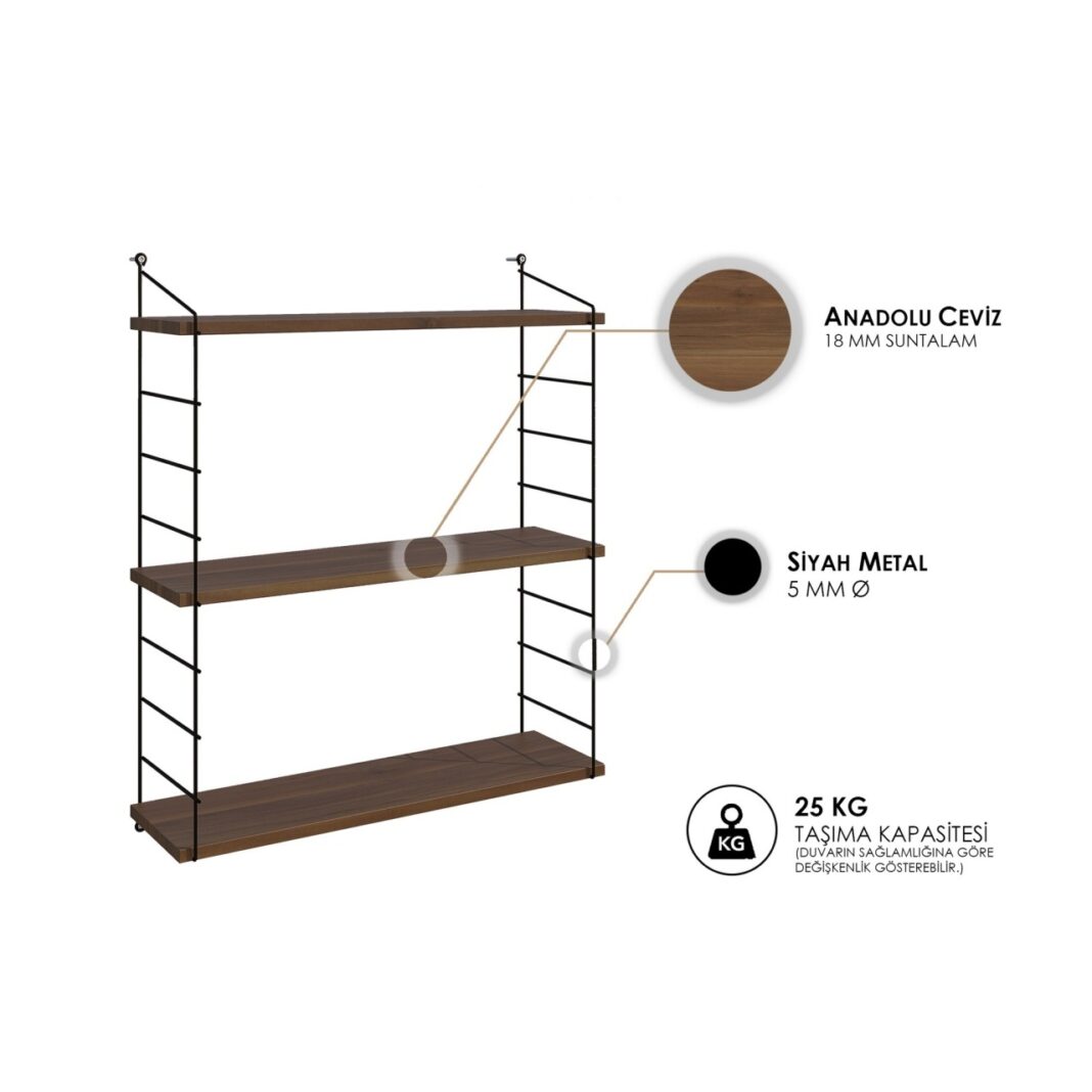 Raft Armoni Nuc 72x85x20 cm Raft Armoni Nuc 72x85x20 cm