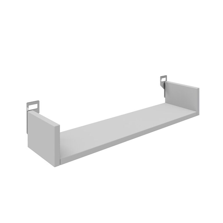 Raft de perete Derva, alb, 60x15x10 cm