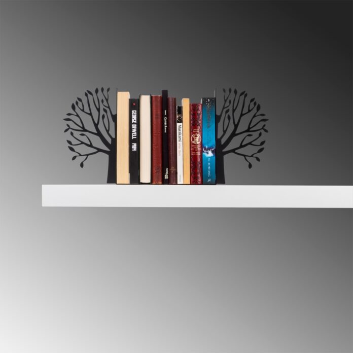 Raft de perete din metal Kitap Negru 44x14x22 cm Raft de perete din metal Kitap Negru 44x14x22 cm
