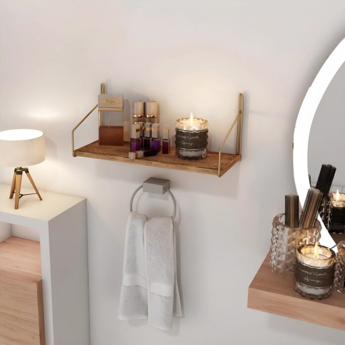 Raft Dekoratif Auriu 45x16x16 cm Raft Dekoratif Auriu 45x16x16 cm