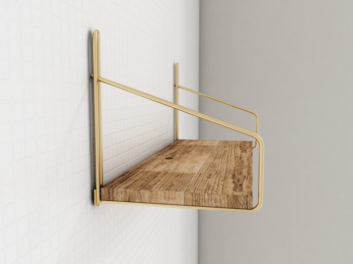Raft Dekoratif Auriu 45x16x16 cm Raft Dekoratif Auriu 45x16x16 cm