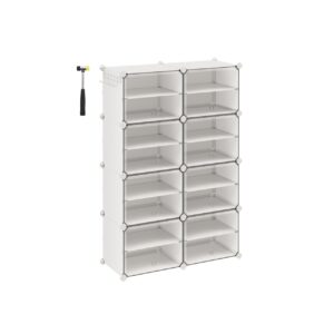 Raft pentru pantofi Songmics Alb 82x32x122 cm Raft pentru pantofi Songmics Alb 82x32x122 cm