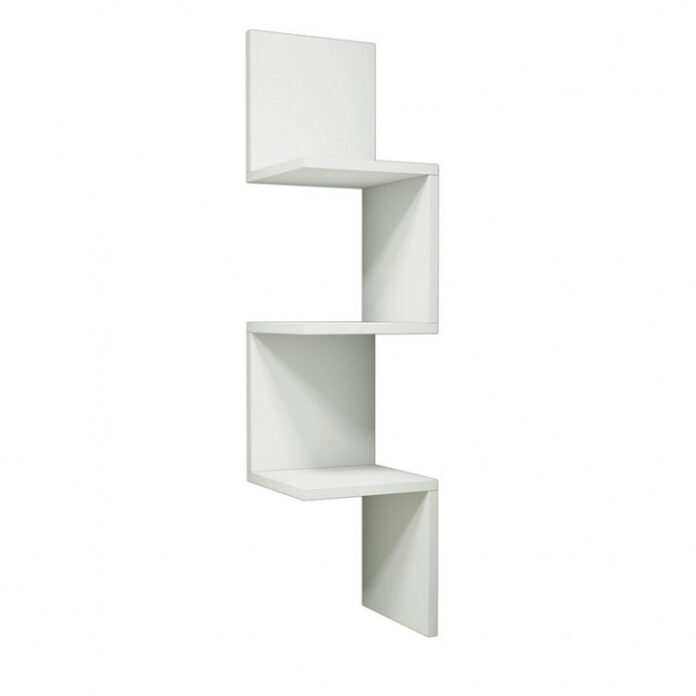 Raft Suspendat Model Esther, Alb, 25x25x105.4 cm Raft Suspendat Model Esther, Alb, 25x25x105.4 cm