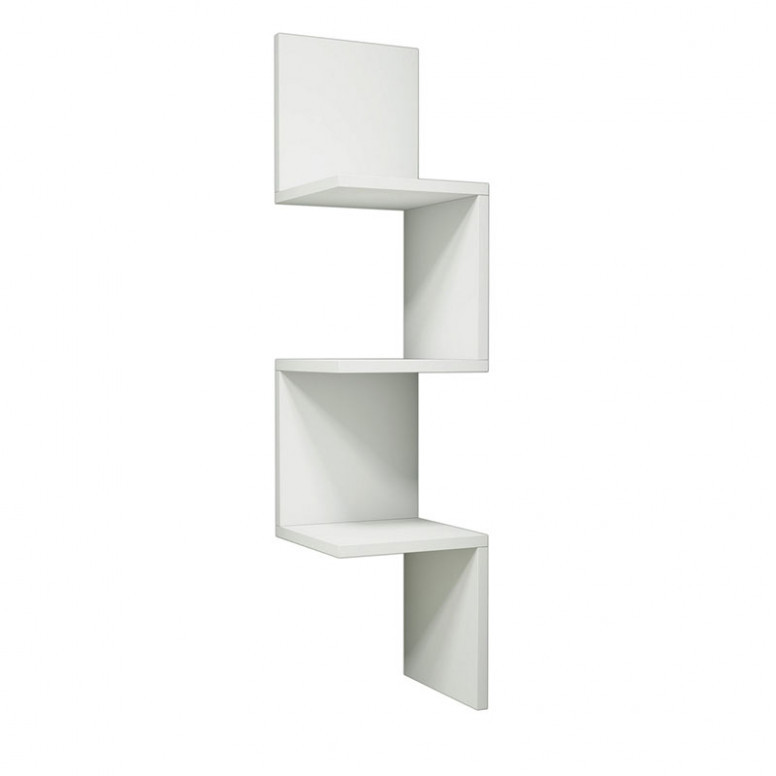 Raft Suspendat Model Esther, Alb, 25x25x105.4 cm Raft Suspendat Model Esther, Alb, 25x25x105.4 cm