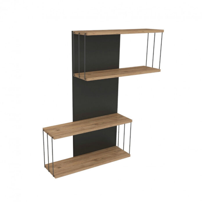 Raft Suspendat Model Kellan, Antracit/Pin Raft Suspendat Model Kellan, Antracit/Pin