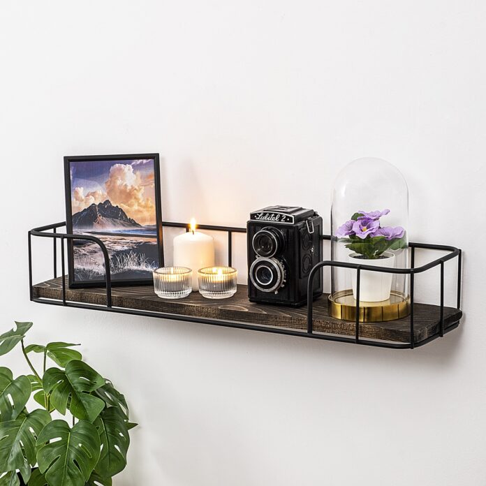 Raft Syringa Negru 60x10x15 cm Raft Syringa Negru 60x10x15 cm