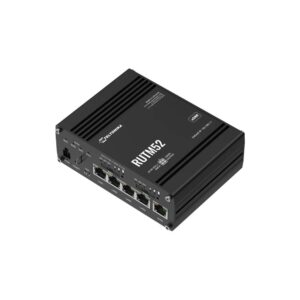 Router industrial Gigabite dual SIM 5G Teltonika RUTM52, WiFi, 3.3 Gbps, 1x WAN/ 4x LAN, GPS, IoT Router industrial Gigabite dual SIM 5G Teltonika RUTM52, WiFi, 3.3 Gbps, 1x WAN/ 4x LAN, GPS, IoT