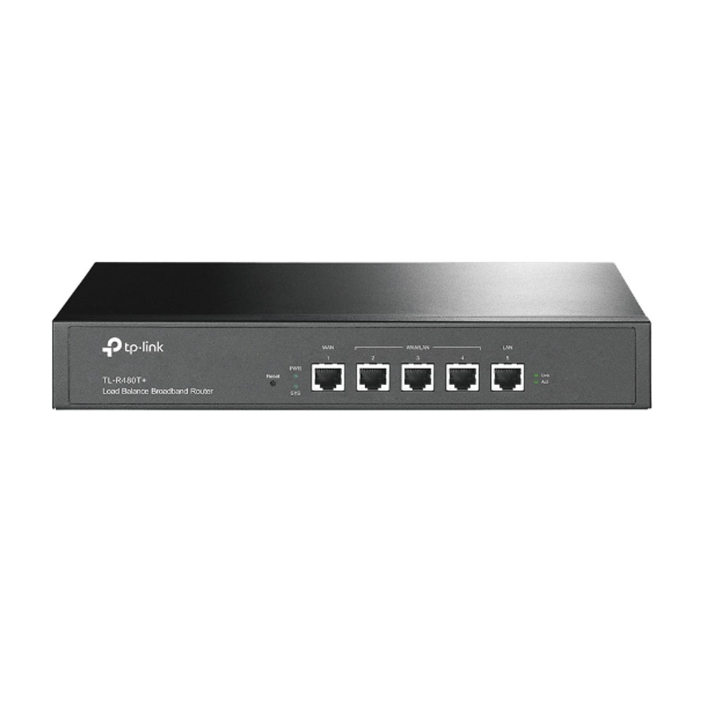 Router multi WAN Load Balance TP-Link TL-R480T+, 4 porturi WAN, 10/100Mbps Router multi WAN Load Balance TP-Link TL-R480T+, 4 porturi WAN, 10/100Mbps