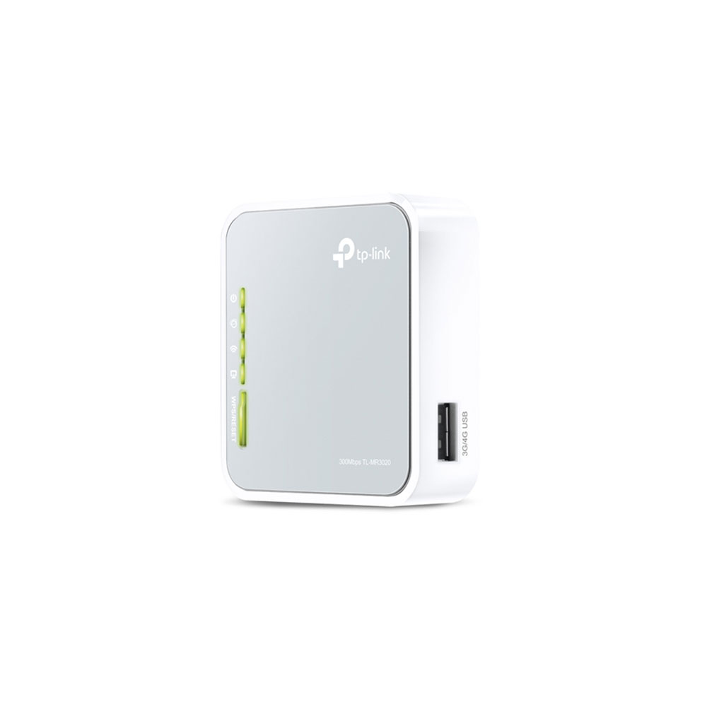 Router wireless portabil TP-Link TL-MR3020, 1 port WAN/LAN, 300 Mbps Router wireless portabil TP-Link TL-MR3020, 1 port WAN/LAN, 300 Mbps