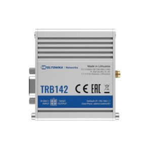 Gateway/controller industrial IP Teltonika TRB142, Cat1, GSM, LTE, Micro USB, SMS/apel, IoT Gateway/controller industrial IP Teltonika TRB142, Cat1, GSM, LTE, Micro USB, SMS/apel, IoT
