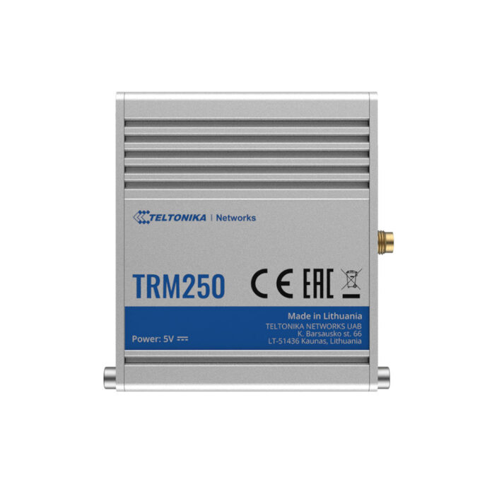 Modem industrial Teltonika TRM250, Cat-M1, Cat NB1, EGPRS, LTE, micro USB Modem industrial Teltonika TRM250, Cat-M1, Cat NB1, EGPRS, LTE, micro USB