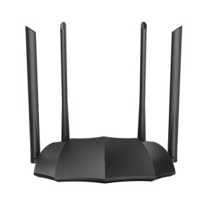 Router wireless Dual Band Tenda AC8, 1 port WAN, 3 porturi LAN, 2.4/5.0 GHz, 6 dBi, MU-MIMO, 1200 Mbps Router wireless Dual Band Tenda AC8, 1 port WAN, 3 porturi LAN, 2.4/5.0 GHz, 6 dBi, MU-MIMO, 1200 Mbps